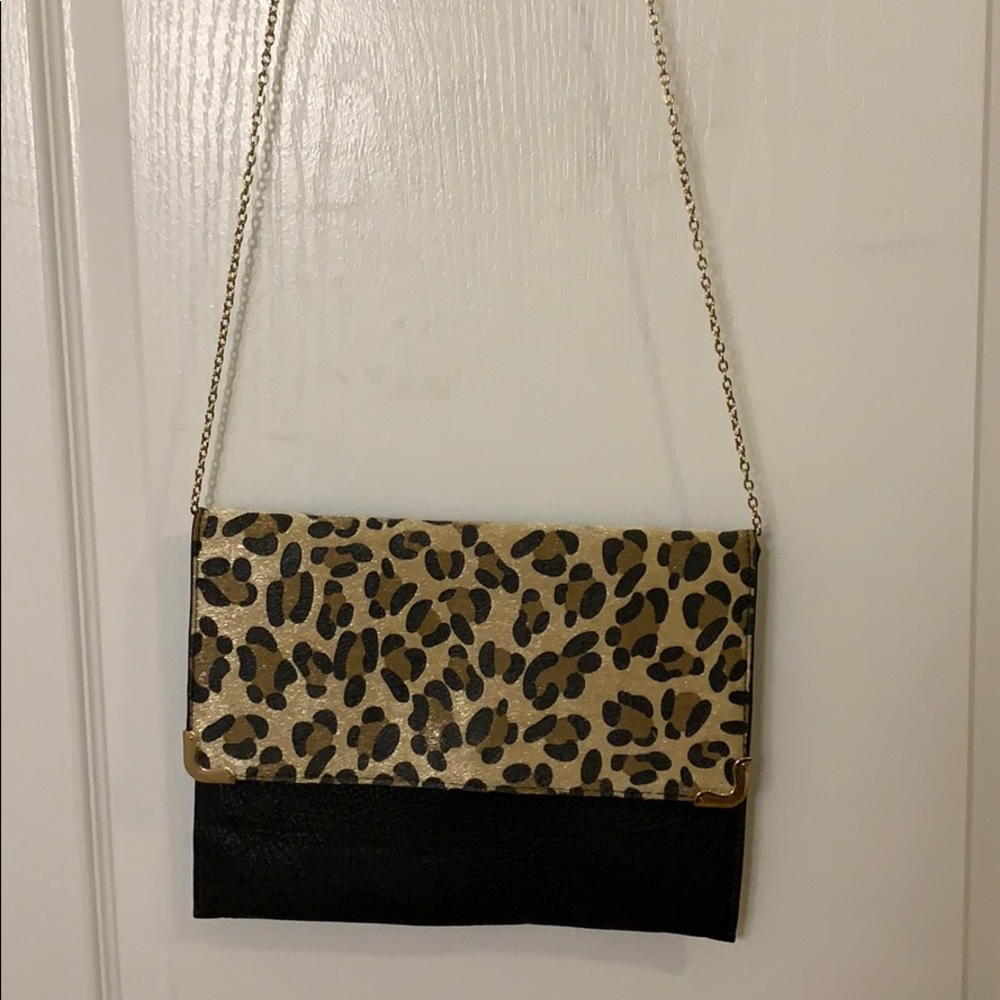 Cheetah Print Side Bag
